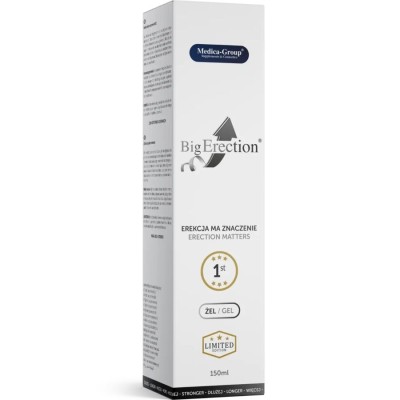 MEDICA GROUP - BIG ERECTION INTIMATE GEL FOR MEN 150 ML MEDICA GROUP - BIG ERECTION INTIMATE GEL FOR MEN 150 ML