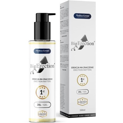 MEDICA GROUP - BIG ERECTION INTIMATE GEL FOR MEN 150 ML MEDICA GROUP - BIG ERECTION INTIMATE GEL FOR MEN 150 ML