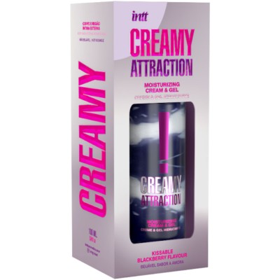 INTT RELEASES - KISSABLE BLACKBERRY FLAVOR CREAM AND GEL 100 ML INTT RELEASES - KISSABLE BLACKBERRY FLAVOR CREAM AND GEL 100 ML