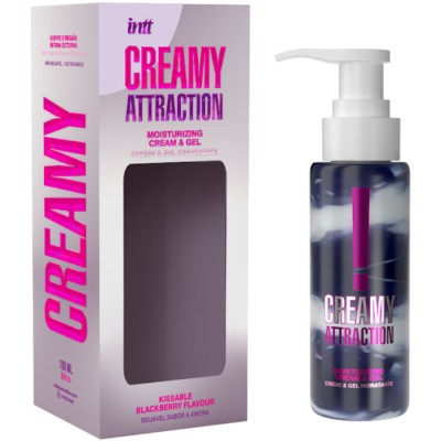 INTT RELEASES - KISSABLE BLACKBERRY FLAVOR CREAM AND GEL 100 ML INTT RELEASES - KISSABLE BLACKBERRY FLAVOR CREAM AND GEL 100 ML