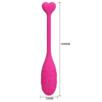 PRETTY LOVE - APP CONTROLLED PINK FISHER VIBRATING EGG PRETTY LOVE - APP CONTROLLED PINK FISHER VIBRATING EGG