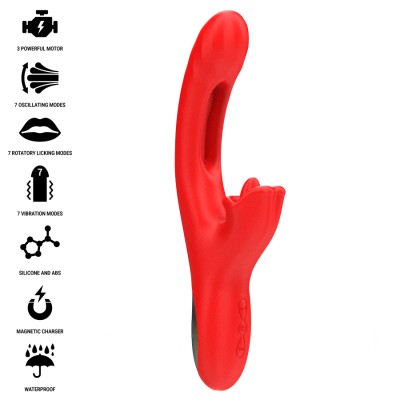 INTENSE - JESSICA MULTIFUNCTION VIBRATOR CLITORIS STIMULATION INTENSE - JESSICA MULTIFUNCTION VIBRATOR CLITORIS STIMULATION