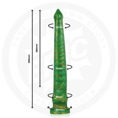 EPIC - DILDO HYLOS GREEN FLASH EPIC - DILDO HYLOS GREEN FLASH