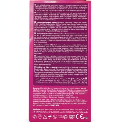 SKINS - DOTS RIBS PREMIUM CONDOMS PACK 8 SKINS - DOTS RIBS PREMIUM CONDOMS PACK 8