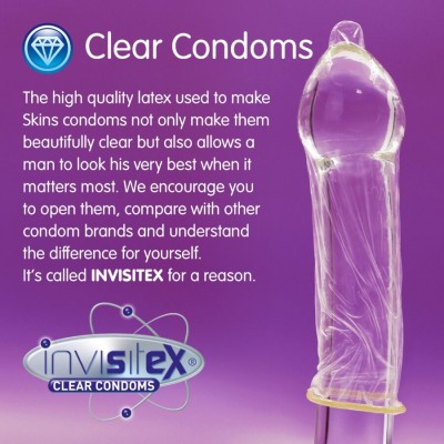 SKINS - EXTRA LARGE PREMIUM CONDOMS PACK 16 SKINS - EXTRA LARGE PREMIUM CONDOMS PACK 16