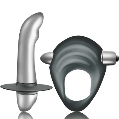 CLIMAXIMUM - ENTICE KIT COCK RING + PROSTATE VIBRATOR BEGINNERS