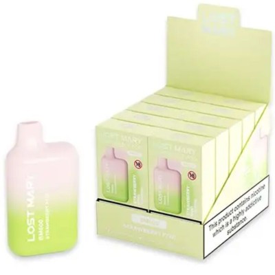 LOST MARY - BM600 NICOTINE VAPER 2% DISPOSABLE STRAWBERRY KIWI LOST MARY - BM600 NICOTINE VAPER 2% DISPOSABLE STRAWBERRY KIWI