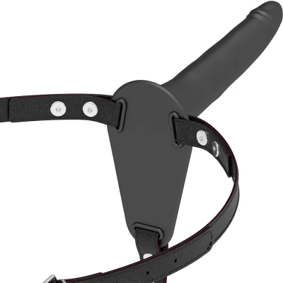 FETISH SUBMISSIVE HARNESS - BLACK SILICONE 15 CM FETISH SUBMISSIVE HARNESS - BLACK SILICONE 15 CM