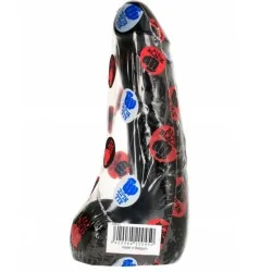 ALL BLACK - SOFT BLACK REALISTIC DILDO 20 CM ALL BLACK - SOFT BLACK REALISTIC DILDO 20 CM