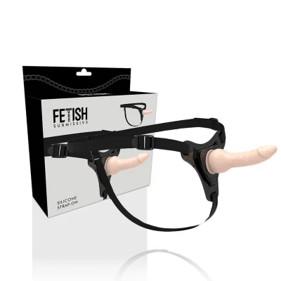 FETISH SUBMISSIVE HARNESS - FLESH REALISTIC SILICONE 16 CM FETISH SUBMISSIVE HARNESS - FLESH REALISTIC SILICONE 16 CM