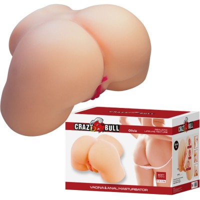 CRAZY BULL - OLIVIA REALISTIC FEMALE BUTT VAGINA AND ANAL 5.5 KG CRAZY BULL - OLIVIA REALISTIC FEMALE BUTT VAGINA AND ANAL 5.5 KG