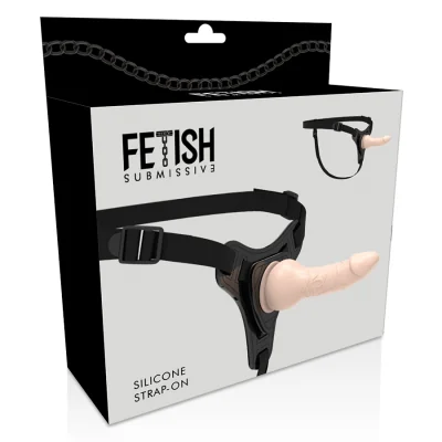 FETISH SUBMISSIVE HARNESS - FLESH REALISTIC SILICONE 16 CM FETISH SUBMISSIVE HARNESS - FLESH REALISTIC SILICONE 16 CM