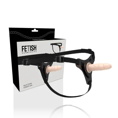 FETISH SUBMISSIVE HARNESS - FLESH REALISTIC SILICONE 12.5 CM FETISH SUBMISSIVE HARNESS - FLESH REALISTIC SILICONE 12.5 CM