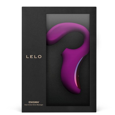 LELO - ENIGMA DOUBLE SUCTION STIMULATION PURPLE MASSAGER LELO - ENIGMA DOUBLE SUCTION STIMULATION PURPLE MASSAGER