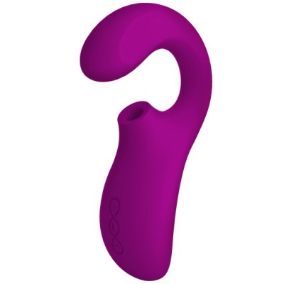 LELO - ENIGMA DOUBLE SUCTION STIMULATION PURPLE MASSAGER LELO - ENIGMA DOUBLE SUCTION STIMULATION PURPLE MASSAGER