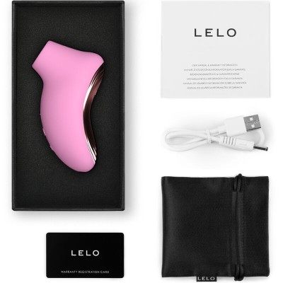 LELO - SONA 2 TRAVEL SONIC CLITORIS MASSAGER PINK LELO - SONA 2 TRAVEL SONIC CLITORIS MASSAGER PINK