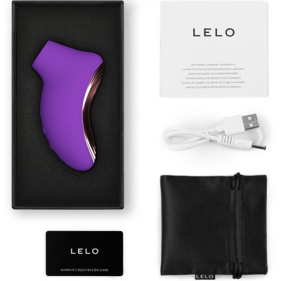 LELO - SONA 2 TRAVEL PURPLE SONIC CLITORIS MASSAGER LELO - SONA 2 TRAVEL PURPLE SONIC CLITORIS MASSAGER