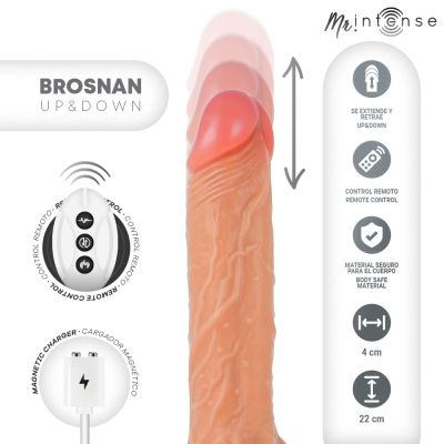 MR INTENSE - BROSNAN REALISTIC PENIS REMOTE CONTROL 22 CM -O- 4 MR INTENSE - BROSNAN REALISTIC PENIS REMOTE CONTROL 22 CM -O- 4