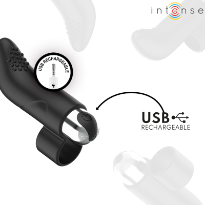 INTENSE - DAMIANO RECHARGEABLE FINGER STIMULATOR INTENSE - DAMIANO RECHARGEABLE FINGER STIMULATOR