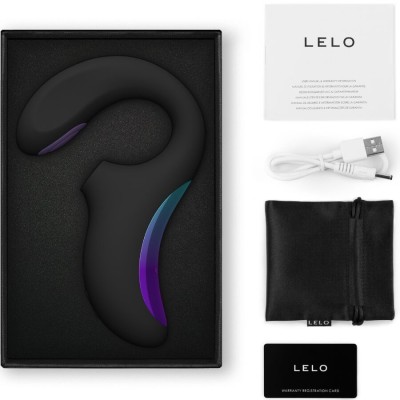LELO - ENIGMA DOUBLE SONIC VIBRATOR POINT G BLACK LELO - ENIGMA DOUBLE SONIC VIBRATOR POINT G BLACK