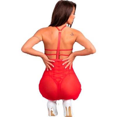 LIVCO CORSETTI FASHION - SANTAS CANDY LC 90722 CAMISA + TANGA