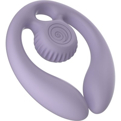 SNAIL VIBE - GIZI DUO COUPLES STIMULATOR REMOTE CONTROL LILAC