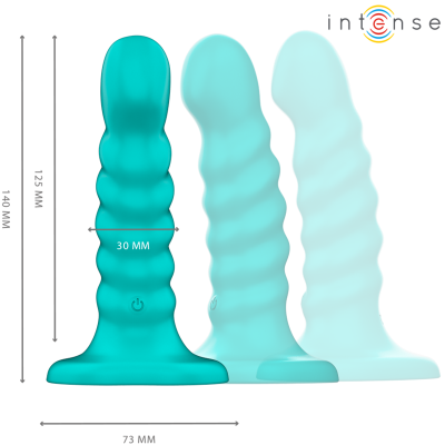 INTENSE - BUFFY VIBRATOR SIZE S SPIRAL DESIGN 10 VIBRATIONS INTENSE - BUFFY VIBRATOR SIZE S SPIRAL DESIGN 10 VIBRATIONS