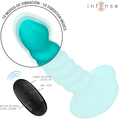 INTENSE - BUFFY VIBRATOR SIZE S SPIRAL DESIGN 10 VIBRATIONS INTENSE - BUFFY VIBRATOR SIZE S SPIRAL DESIGN 10 VIBRATIONS
