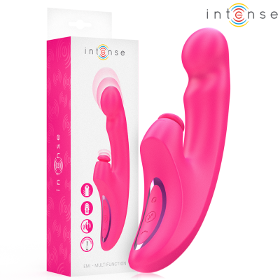 INTENSE - EMI VIBRATOR 13.5 CM MULTIFUNCTION 3 IN 1 10