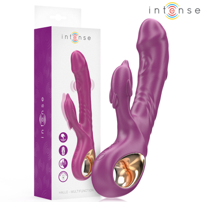 INTENSE - HALLE MULTIFUNCTION VIBRATOR WITH DOLPHIN STIMULATING