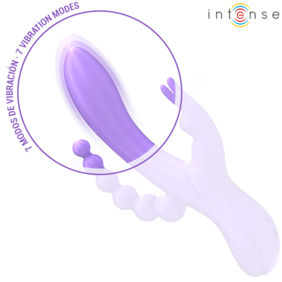INTENSE - MIKO TRIPLE VIBRATOR RABBIT STIMULATOR ANAL 7 INTENSE - MIKO TRIPLE VIBRATOR RABBIT STIMULATOR ANAL 7