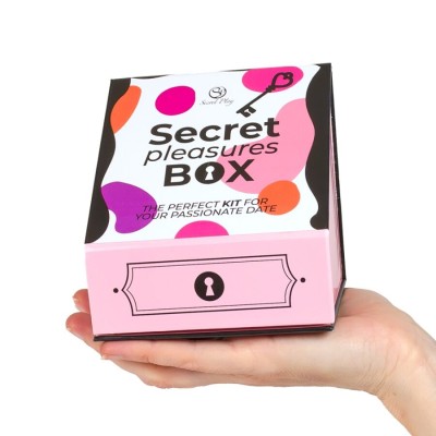 SECRET PLAY - PLEASURES BOX FOR COUPLES: DICE + VIBRATING