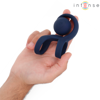 INTENSE - TYSON COCK RING WITH VIBRATING BALL Ø 3.2 CM