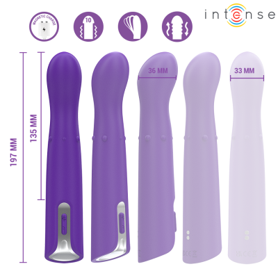 INTENSE - HELENA BEADS UP DOWN WIGGLE VIBRATOR 13.5 CM