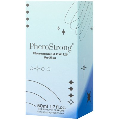 PHEROSTRONG - GLOW UP PHEROMONE PERFUME FOR MEN 50 ML PHEROSTRONG - GLOW UP PHEROMONE PERFUME FOR MEN 50 ML