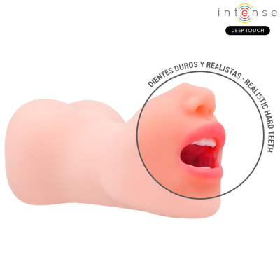INTENSE DEEP TOUCH - RILEY DOUBLE MOUTH VAGINA MASTURBATOR