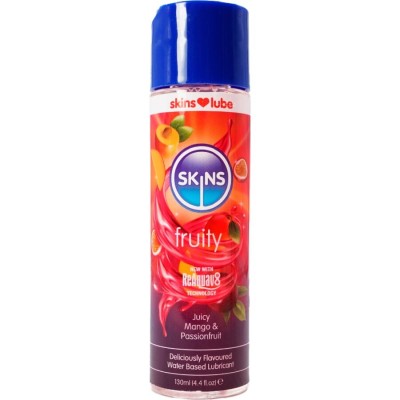 SKINS - FRUITY WATER-BASED LUBRICANT MANGO PASSION FRUIT 130 ML