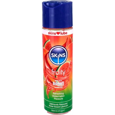 SKINS - FRUITY WATER-BASED LUBRICANT WATERMELON 130 ML