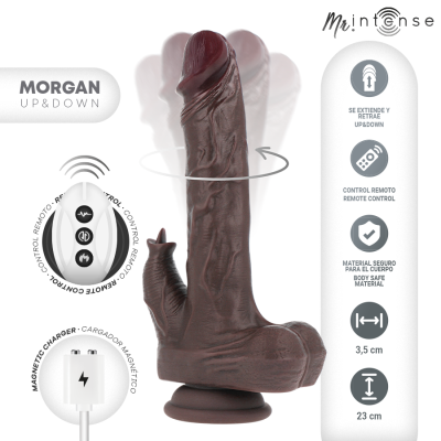 MR INTENSE - MORGAN REALISTIC PENIS REMOTE CONTROL 23 CM -O-