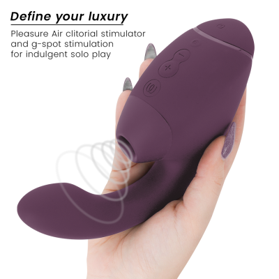 WOMANIZER - DUO NEXT DUAL CLITORAL G-SPOT STIMULATOR DARK PURPLE WOMANIZER - DUO NEXT DUAL CLITORAL G-SPOT STIMULATOR DARK PURPLE