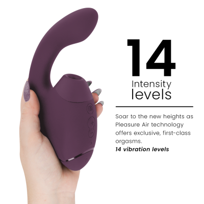 WOMANIZER - DUO NEXT DUAL CLITORAL G-SPOT STIMULATOR DARK PURPLE WOMANIZER - DUO NEXT DUAL CLITORAL G-SPOT STIMULATOR DARK PURPLE