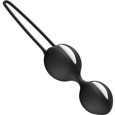 FUN FACTORY - SMARTBALLS DUO KEGEL BALLS BLACK FUN FACTORY - SMARTBALLS DUO KEGEL BALLS BLACK