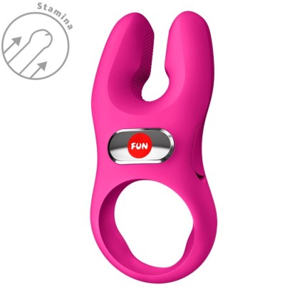 FUN FACTORY - NOS PRO VIBRATING COCK RING MAGENTA FUN FACTORY - NOS PRO VIBRATING COCK RING MAGENTA