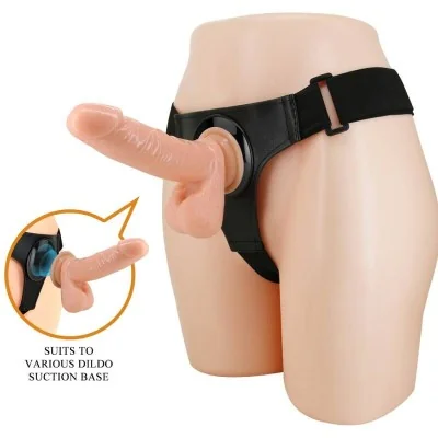 PRETTY LOVE - HARNESS BRIEFS UNIVERSAL HARNESS WITH DILDO TOM PRETTY LOVE - HARNESS BRIEFS UNIVERSAL HARNESS WITH DILDO TOM