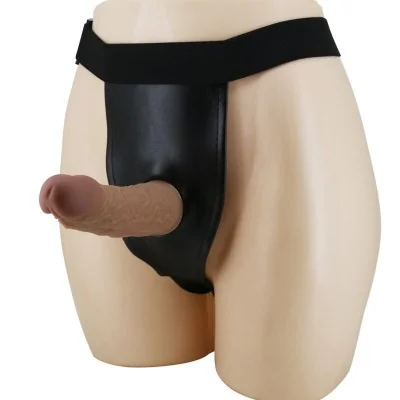 PRETTY LOVE - HARNNES BRIEFS WITH DIDLO INCLUDED PRETTY LOVE - HARNNES BRIEFS WITH DIDLO INCLUDED