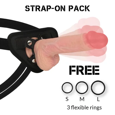 ROCKARMY - HARNESS + HAWK ROTATOR AND VIBRATOR 22 CM -O- 4.6 CM ROCKARMY - HARNESS + HAWK ROTATOR AND VIBRATOR 22 CM -O- 4.6 CM