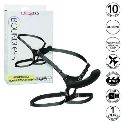 CALEXOTICS - BOUNDLESS RECHARGABLE MULTI-PORPUSE ARNESS CALEXOTICS - BOUNDLESS RECHARGABLE MULTI-PORPUSE ARNESS