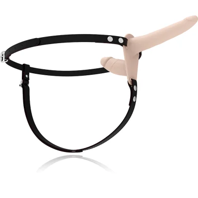FETISH SUBMISSIVE HARNESS - DOUBLE PENETRATION FLESH FETISH SUBMISSIVE HARNESS - DOUBLE PENETRATION FLESH