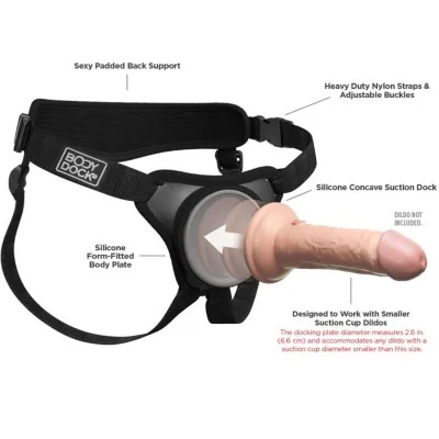 PIPEDREAMS - BODY DOCK ELITE MINI HARNESS PIPEDREAMS - BODY DOCK ELITE MINI HARNESS