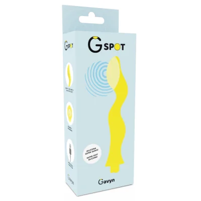G-SPOT - GAVYN G-SPOT VIBRATOR YELLOW G-SPOT - GAVYN G-SPOT VIBRATOR YELLOW